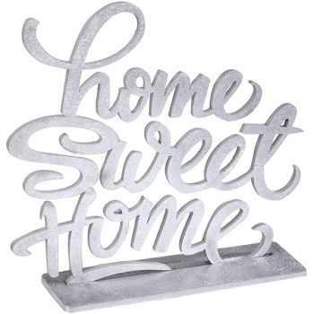 2978 Home Sweet Home שלט אלומיניום אומנותי מעוצב