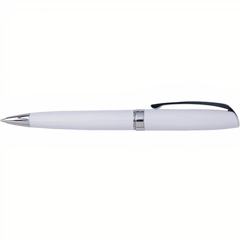 407 סדרת עט לג'נד Legend לבן קליפס כרום כדורי_auto_x2