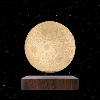 מנורת ירח תלת מימד מרחפת באוויר-4