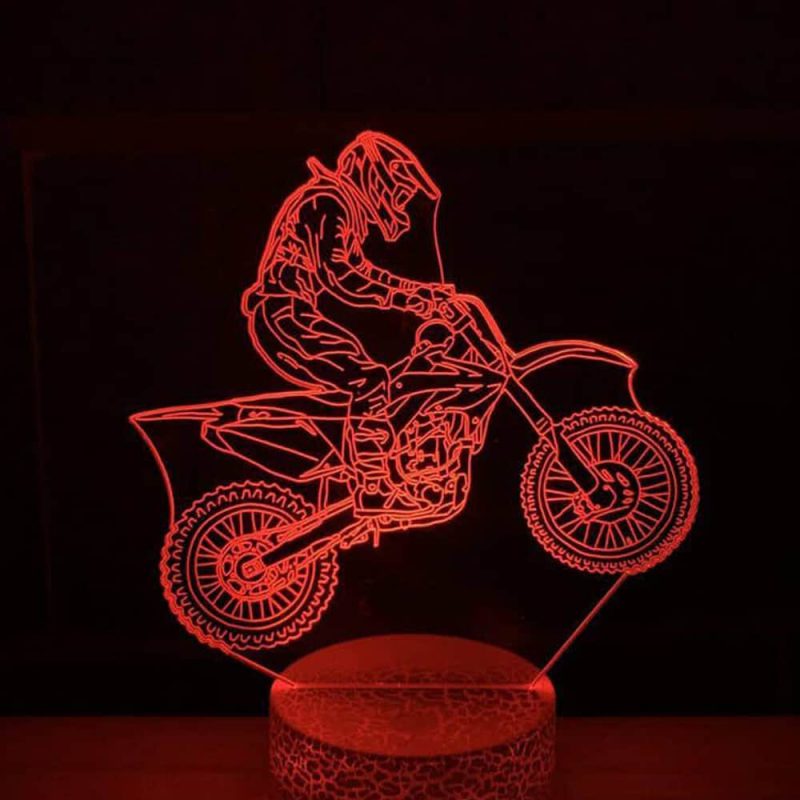 מנורת לילה אופנוע - 3