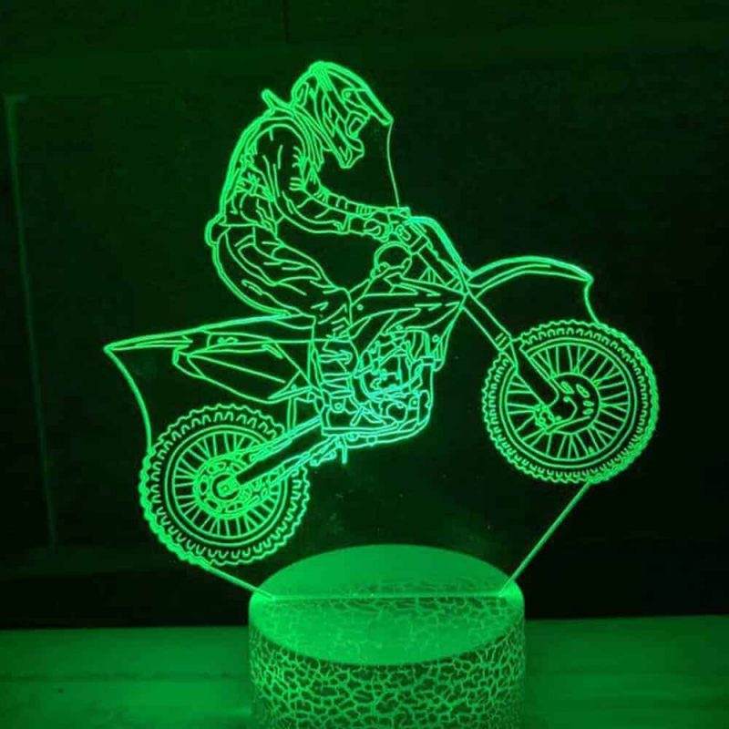 מנורת לילה אופנוע - 4