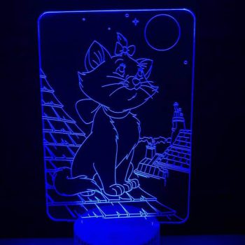 מנורת לילה חתול - 1