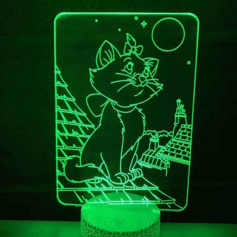 מנורת לילה חתול - 4