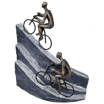 פסל אומנותי רוכבים בשביל האתגר מבית פסלי היוקרה GRACIA GALLERY 4567
