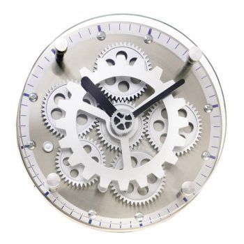 שעון שולחני עגול גלגלי שיניים 1572